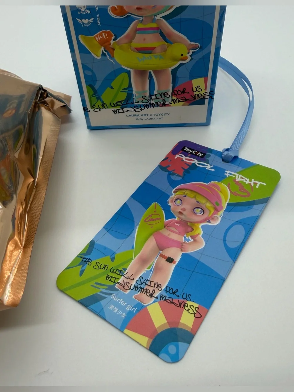 Laura Pool Fight Series Confirmed Surfer Girl Vinyl Figure